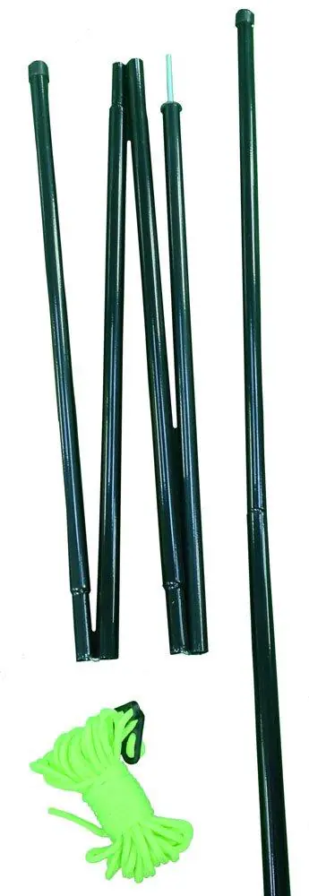 Upright Awning Pole Set, GREEN