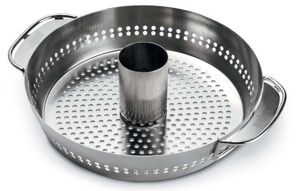Weber Gourmet BBQ System Poultry Roaster, Silver