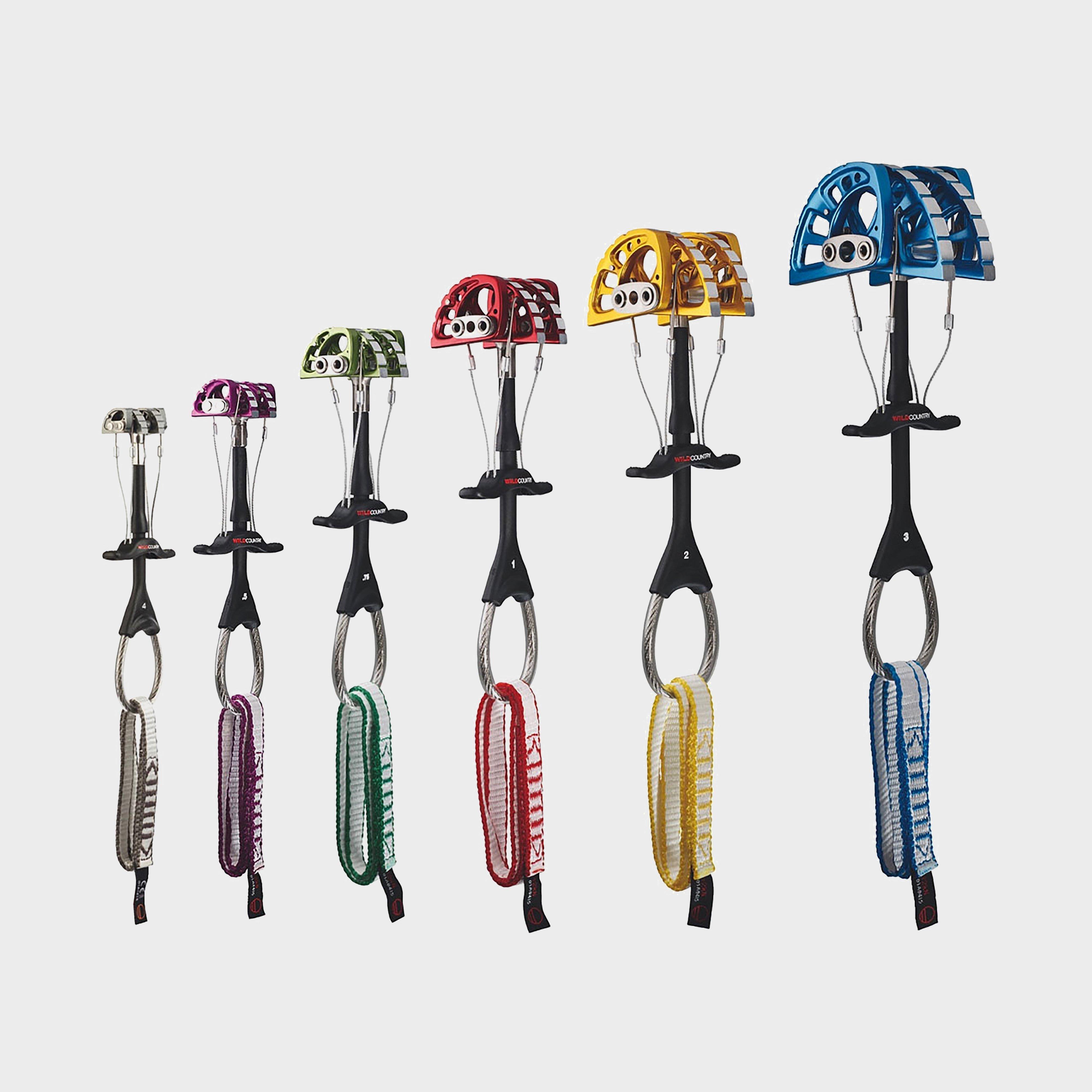 Wild Country Friend Set (0.4, 0.5, 0.75, 1, 2, 3), Multi Coloured