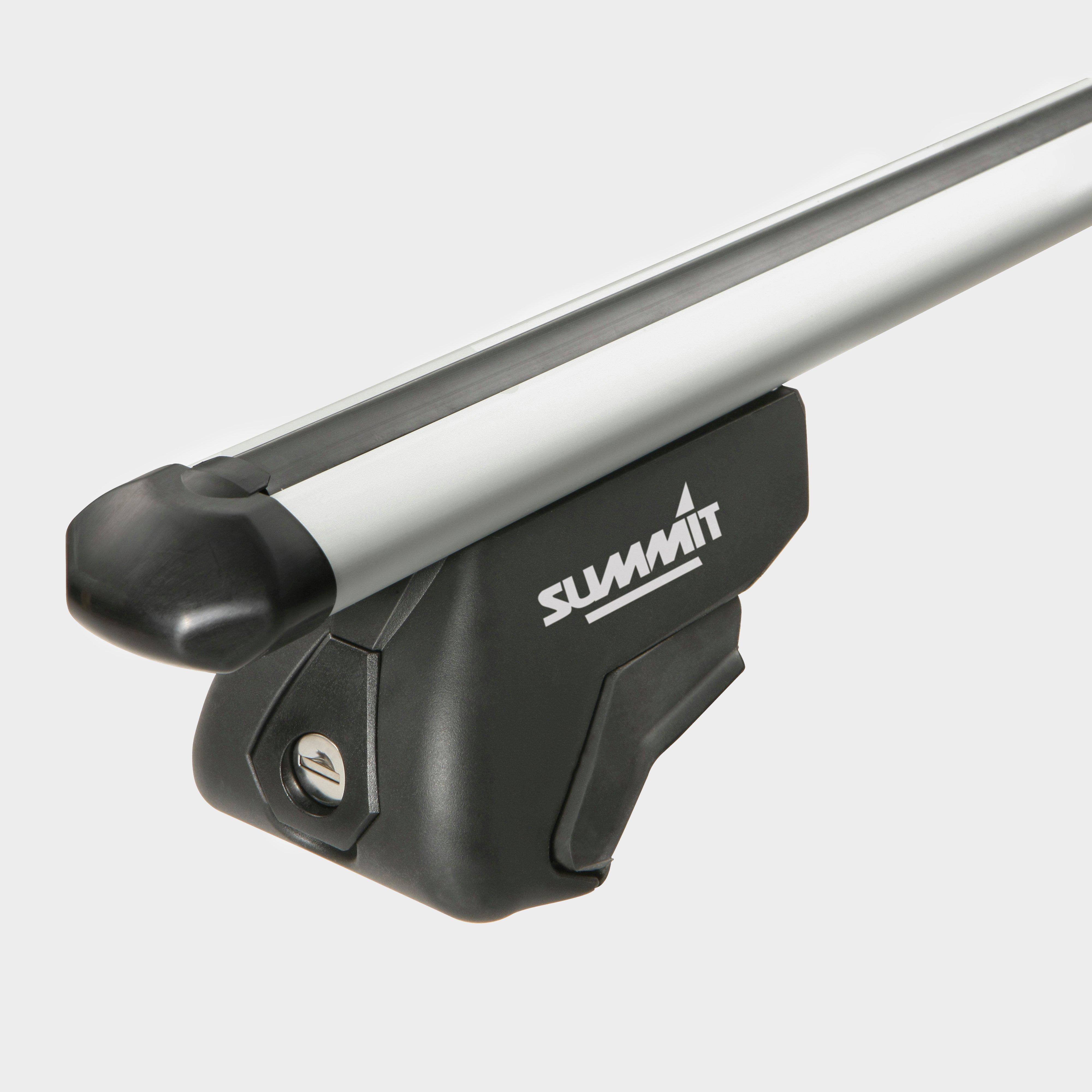 Summit Premium Aluminium Railing Roof Bars (1.35m), Black