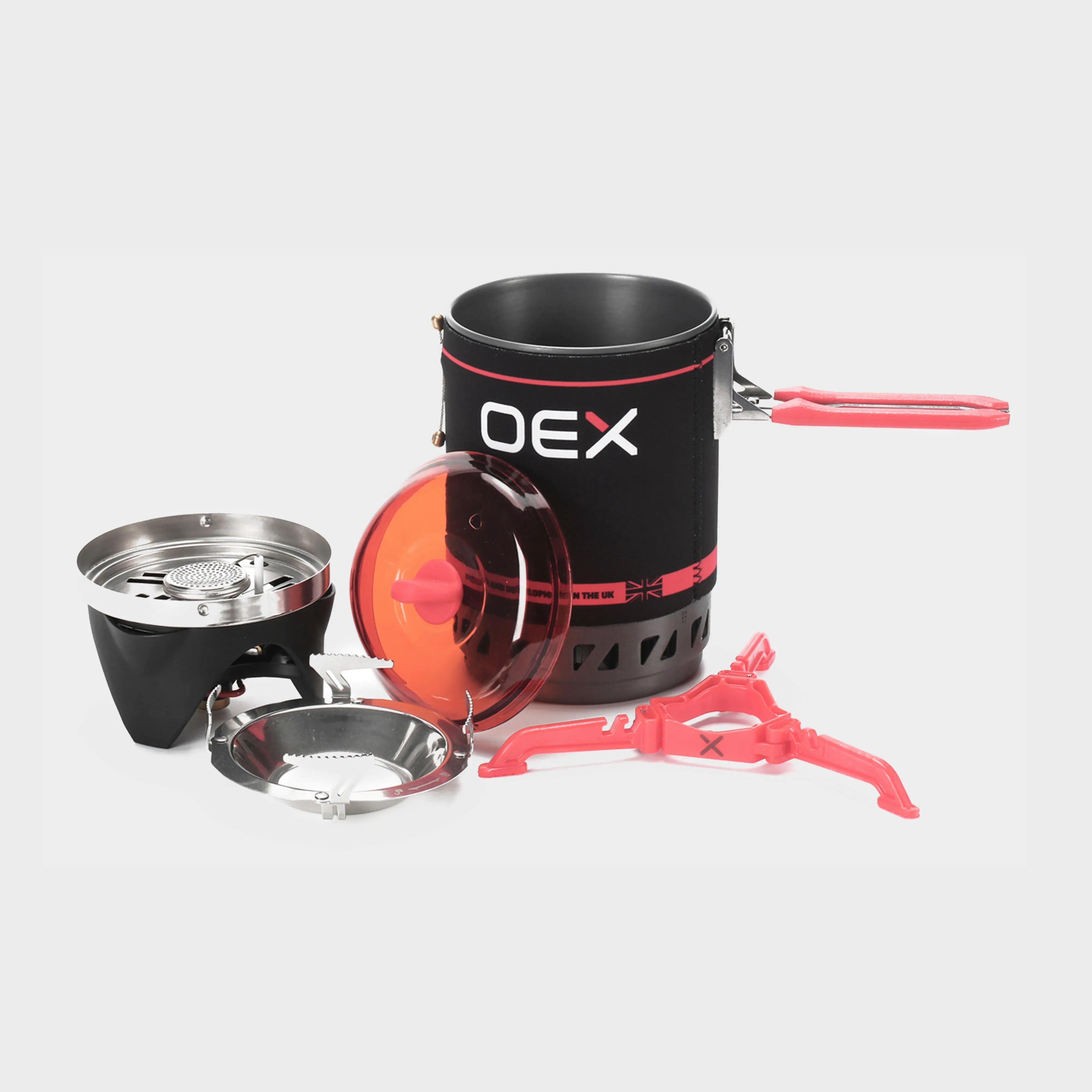 OEX Tacana Solo Stove Set, Black