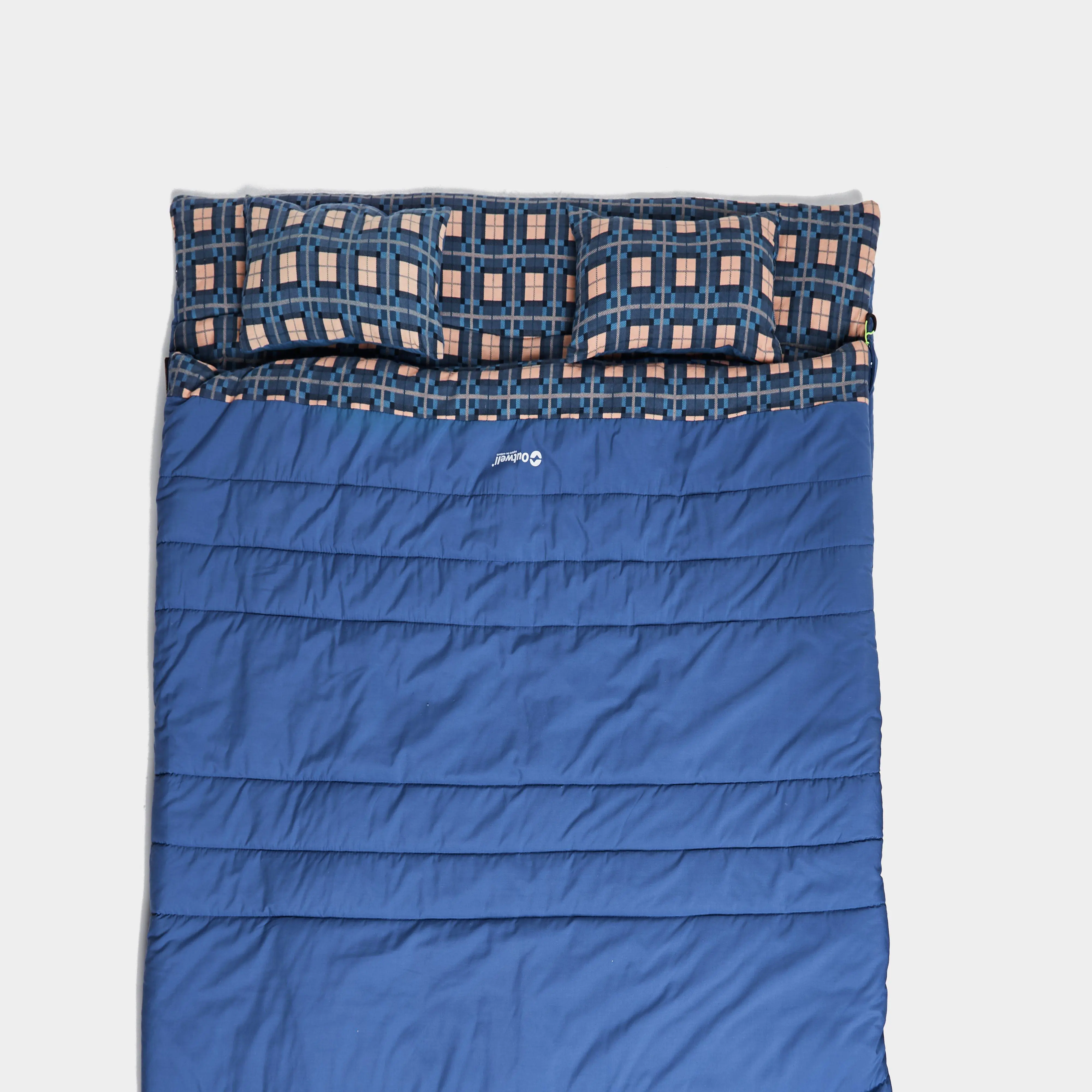 Outwell Snooze Double Sleeping Bag, Blue