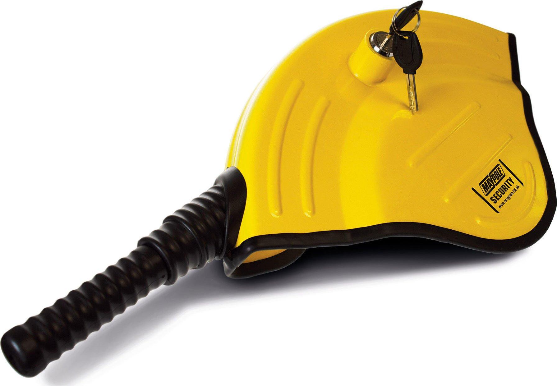 Maypole Steering Wheel Lock RH Drive, Yellow