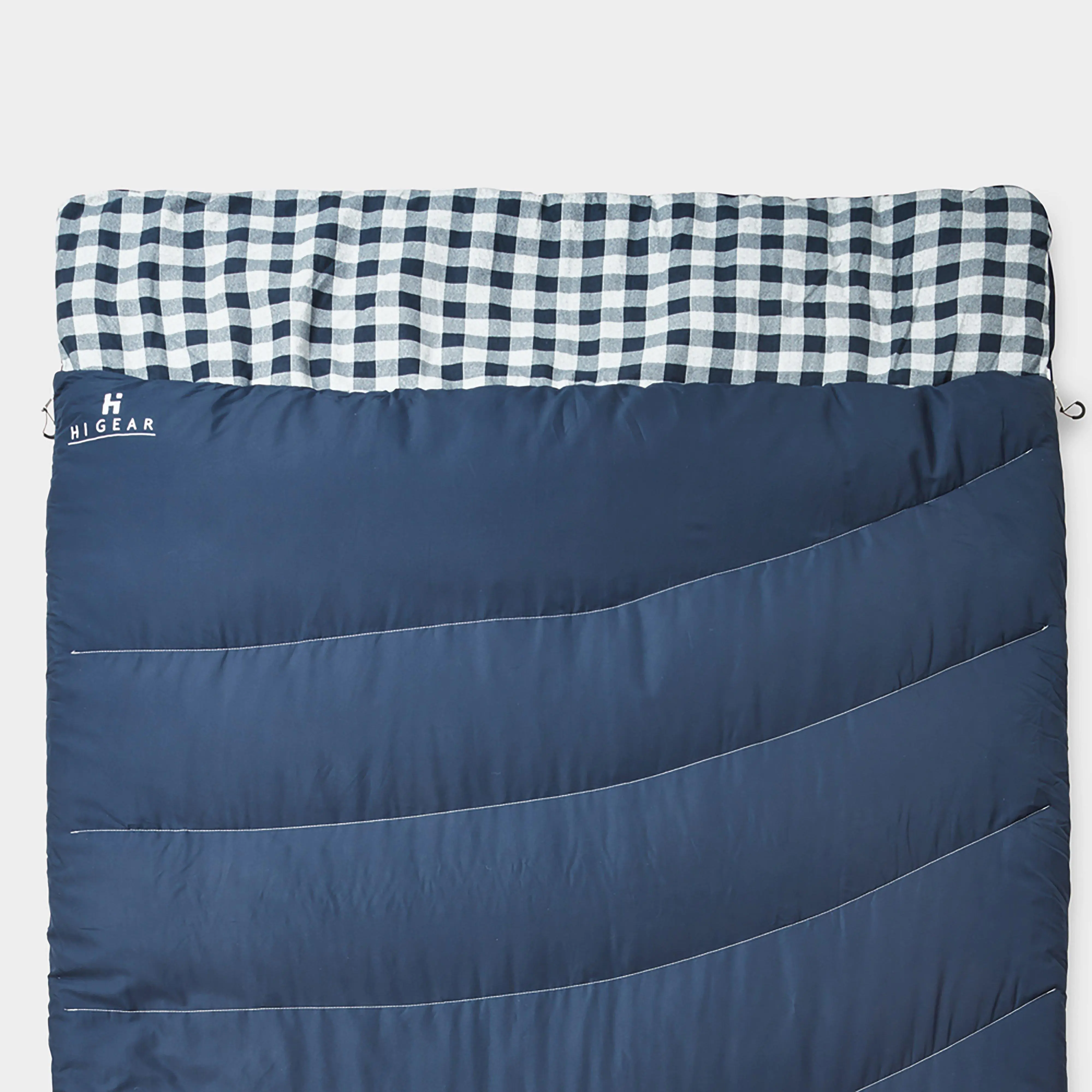 HI-GEAR Composure Double Sleeping Bag, Blue