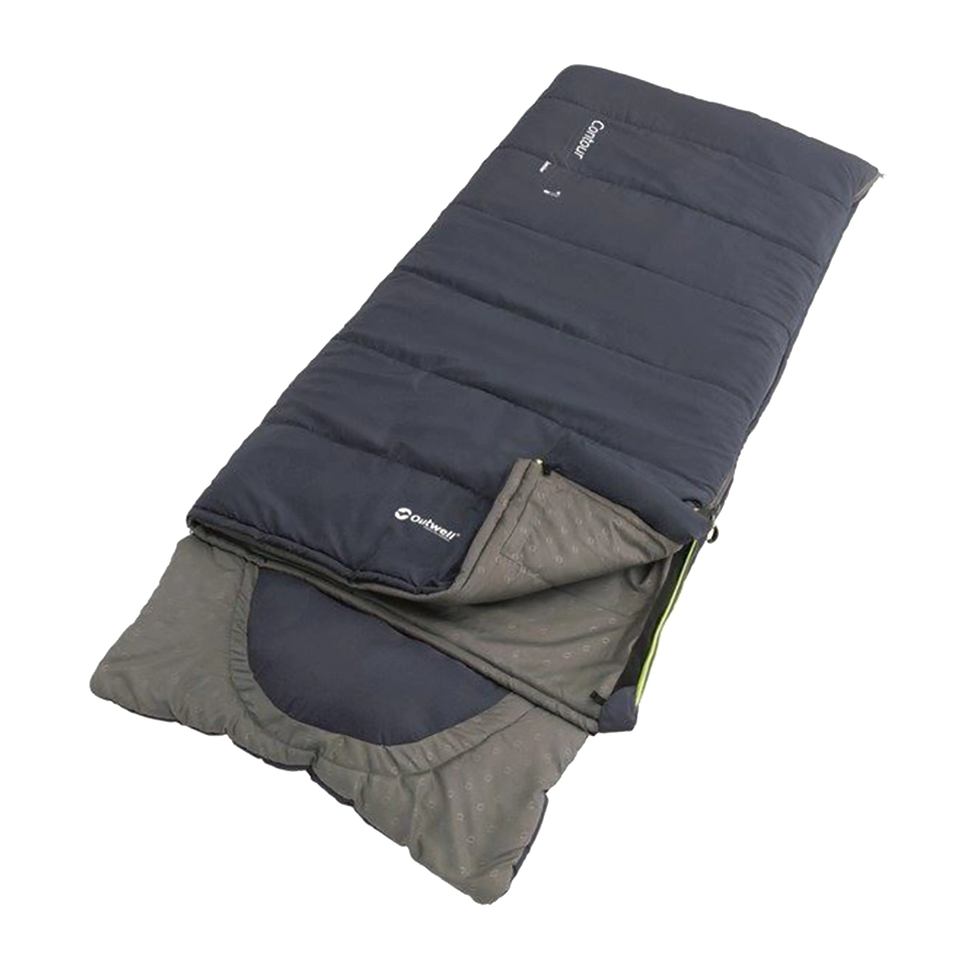 Contour Lux Junior Sleeping Bag, DBLU