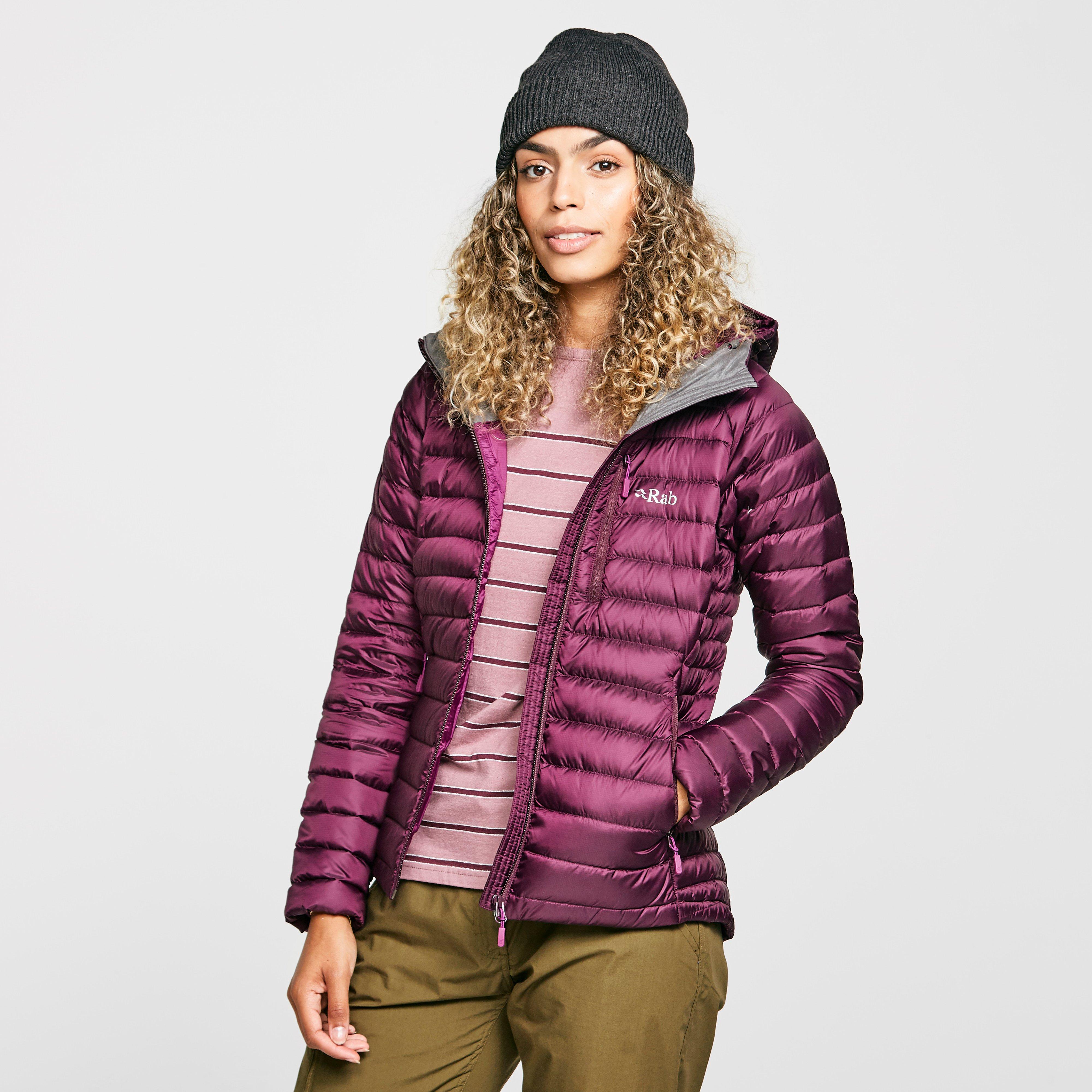 Rab Women's Microlight Alpine Down Jacket, Purple Rab Women's Microlight Alpine Down Jacket, Purple
