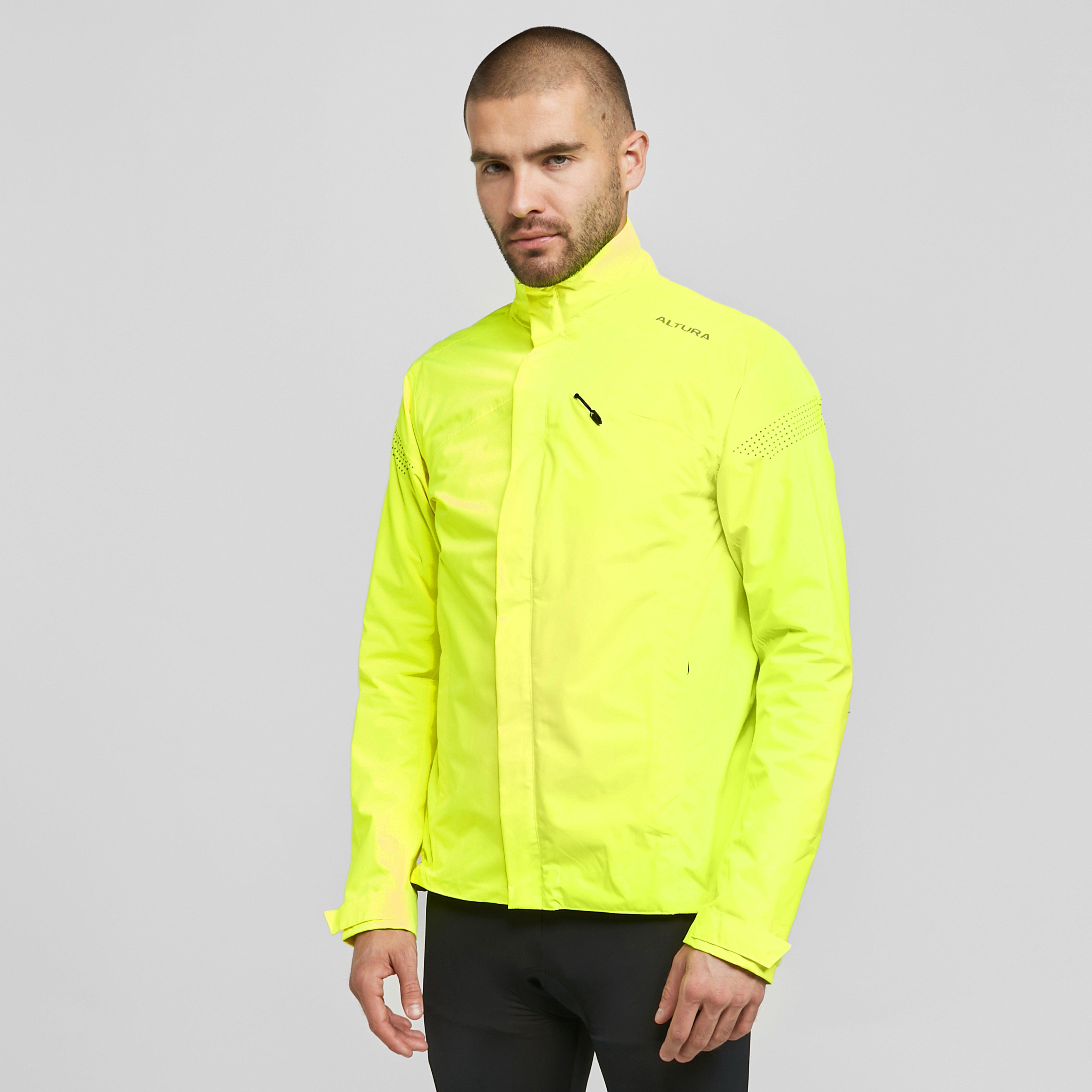 Altura Men's Nevis Waterproof Jacket, Yellow
