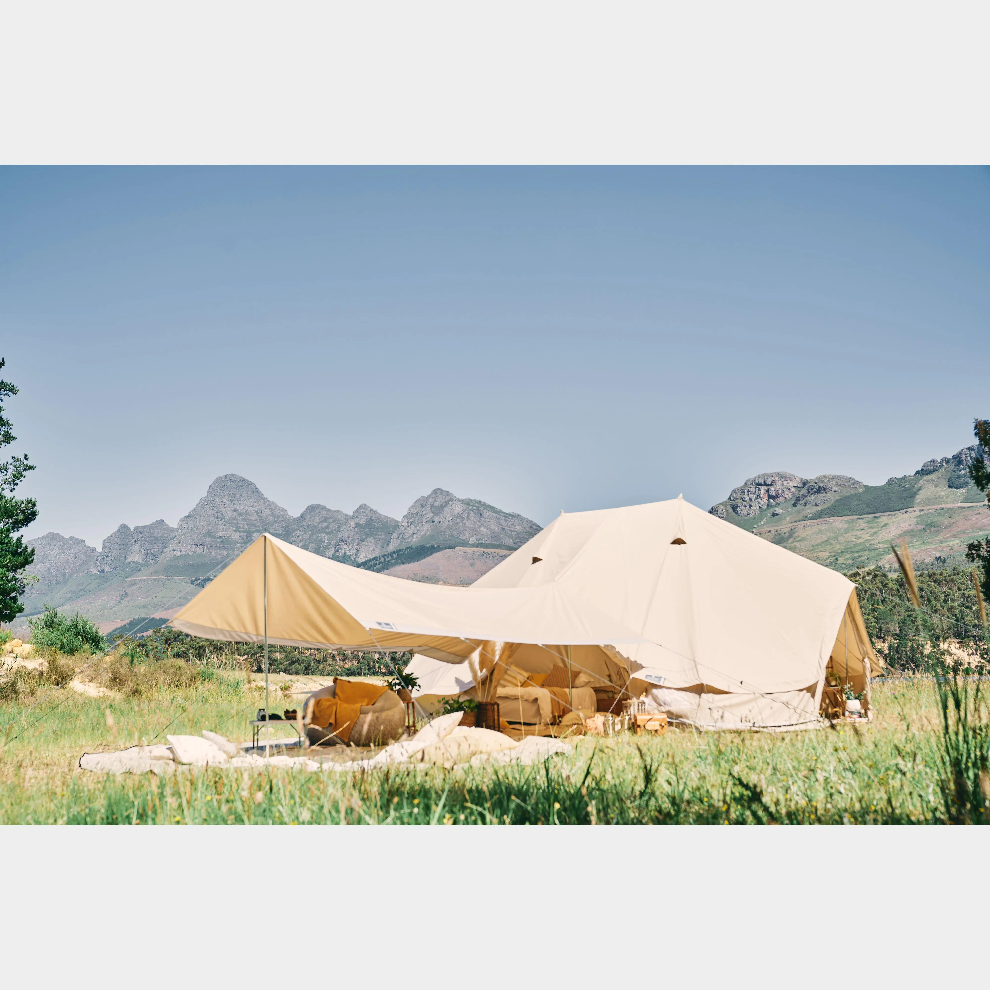 HI-GEAR 5 Metre Tarp, Brown