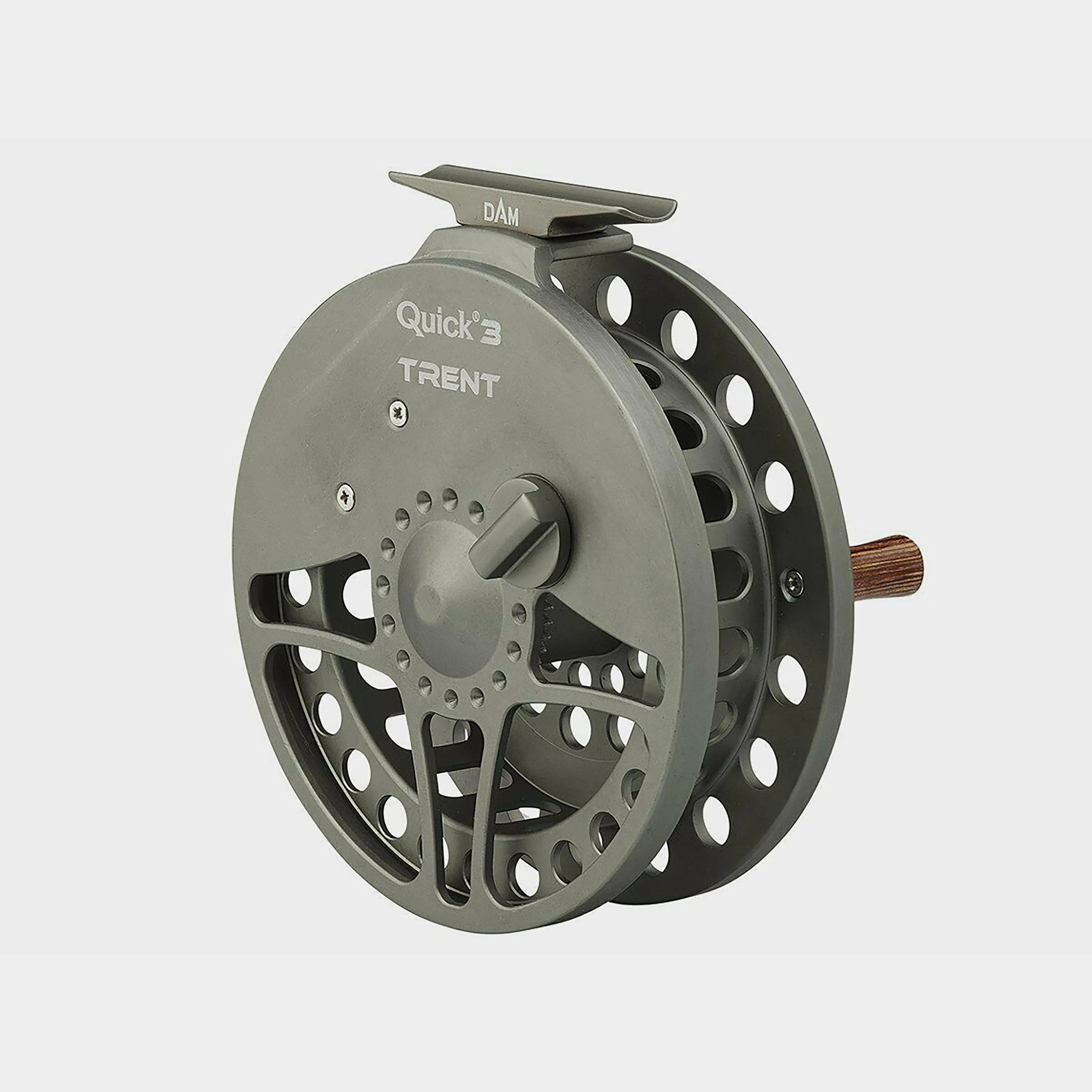 Dam Quick Trent Centrepin, Silver