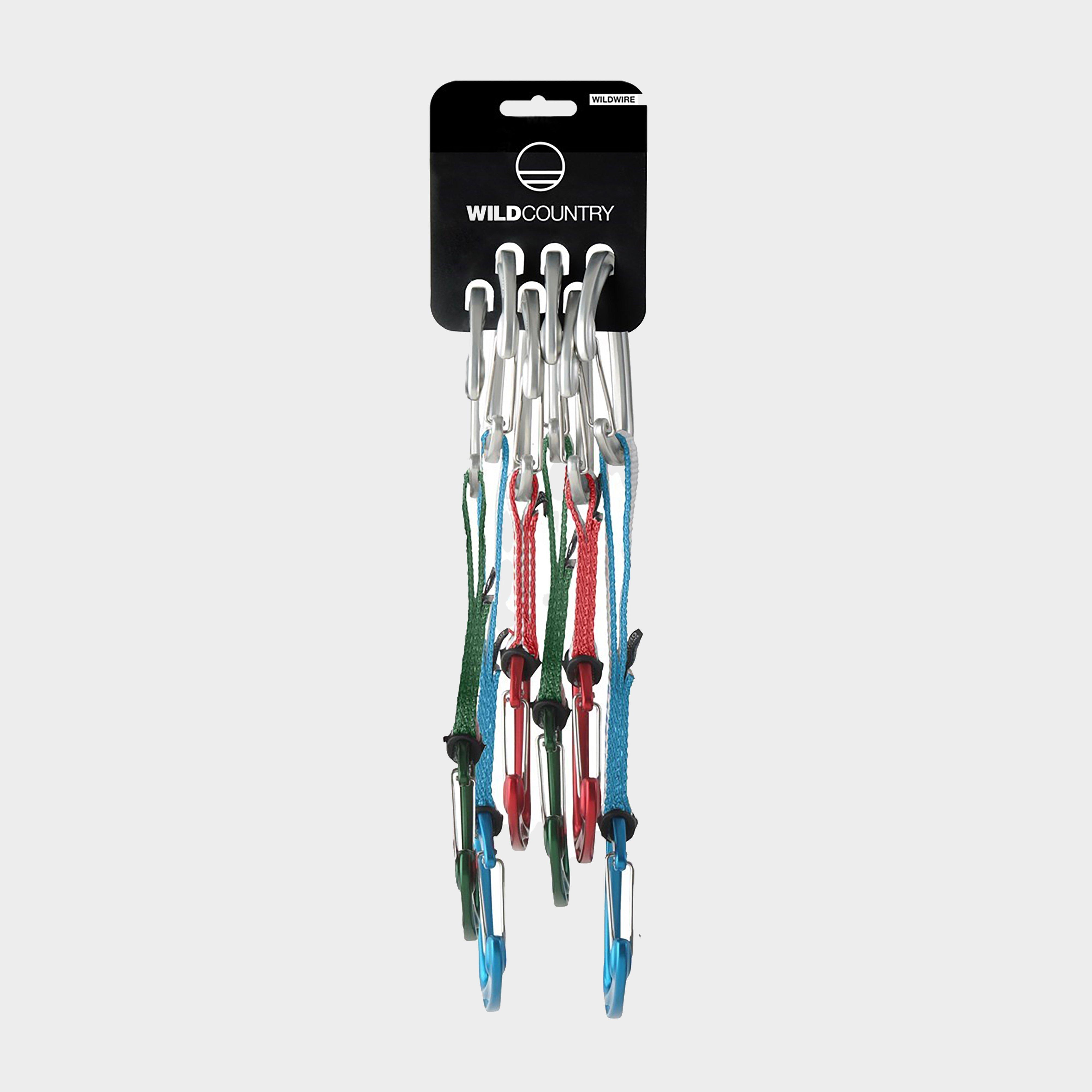 WILD COUNTRY Wildwire Quickdraw Trad 6 Pack, Multi Coloured