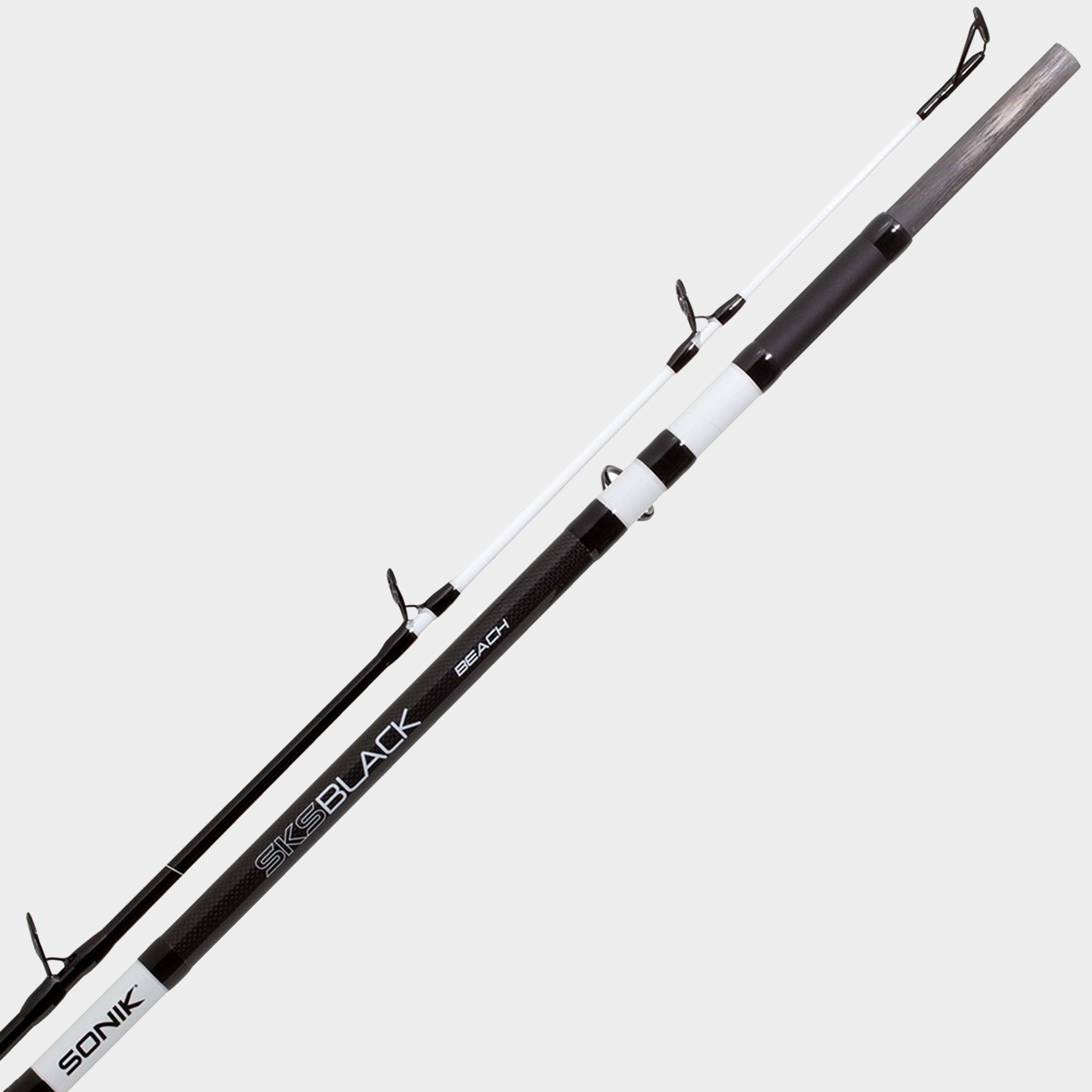 Sonik SKS Black Bass 11ft8 2-Piece Rod, Black