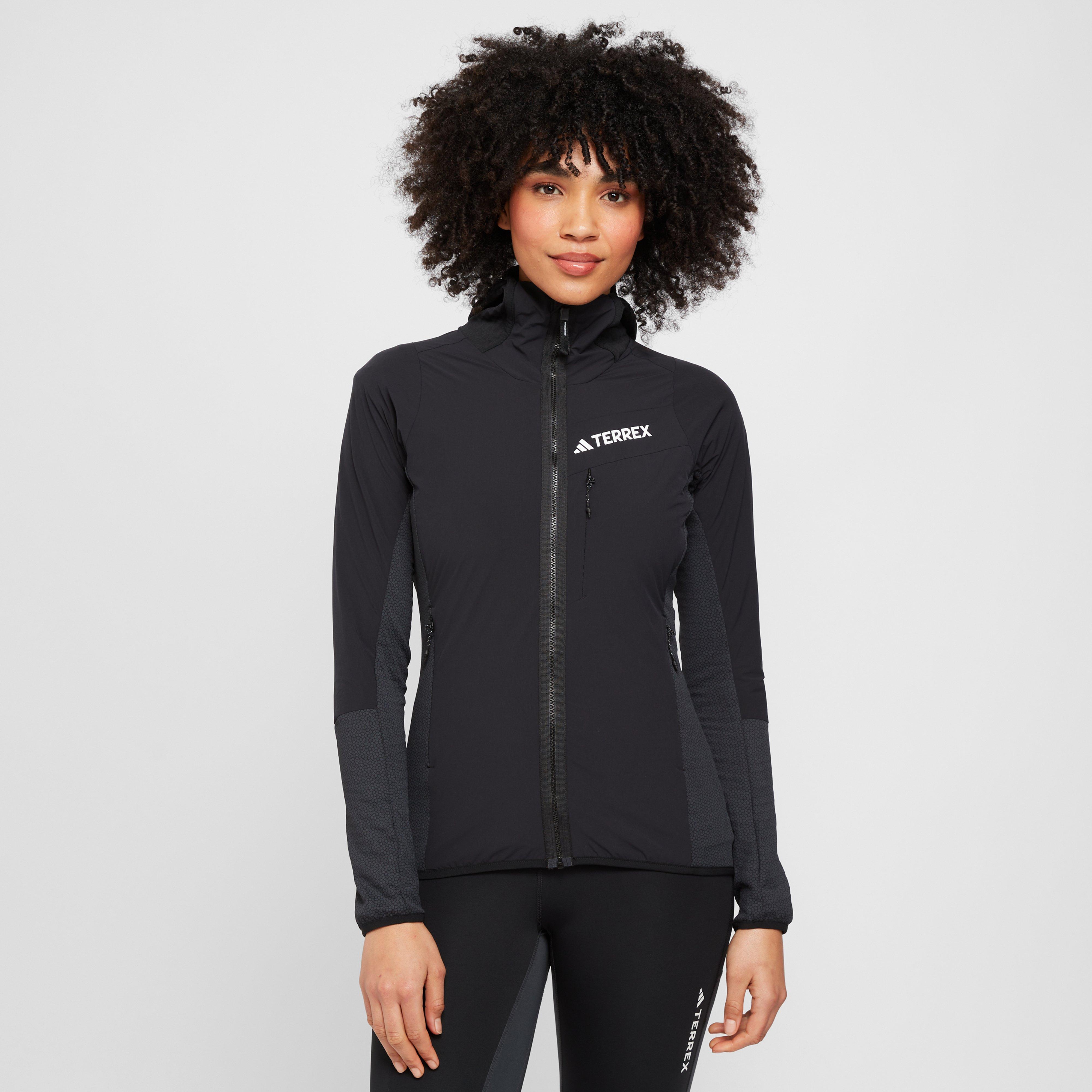 adidas Terrex Women's Techrock Hooded Wind Fleece Jacket