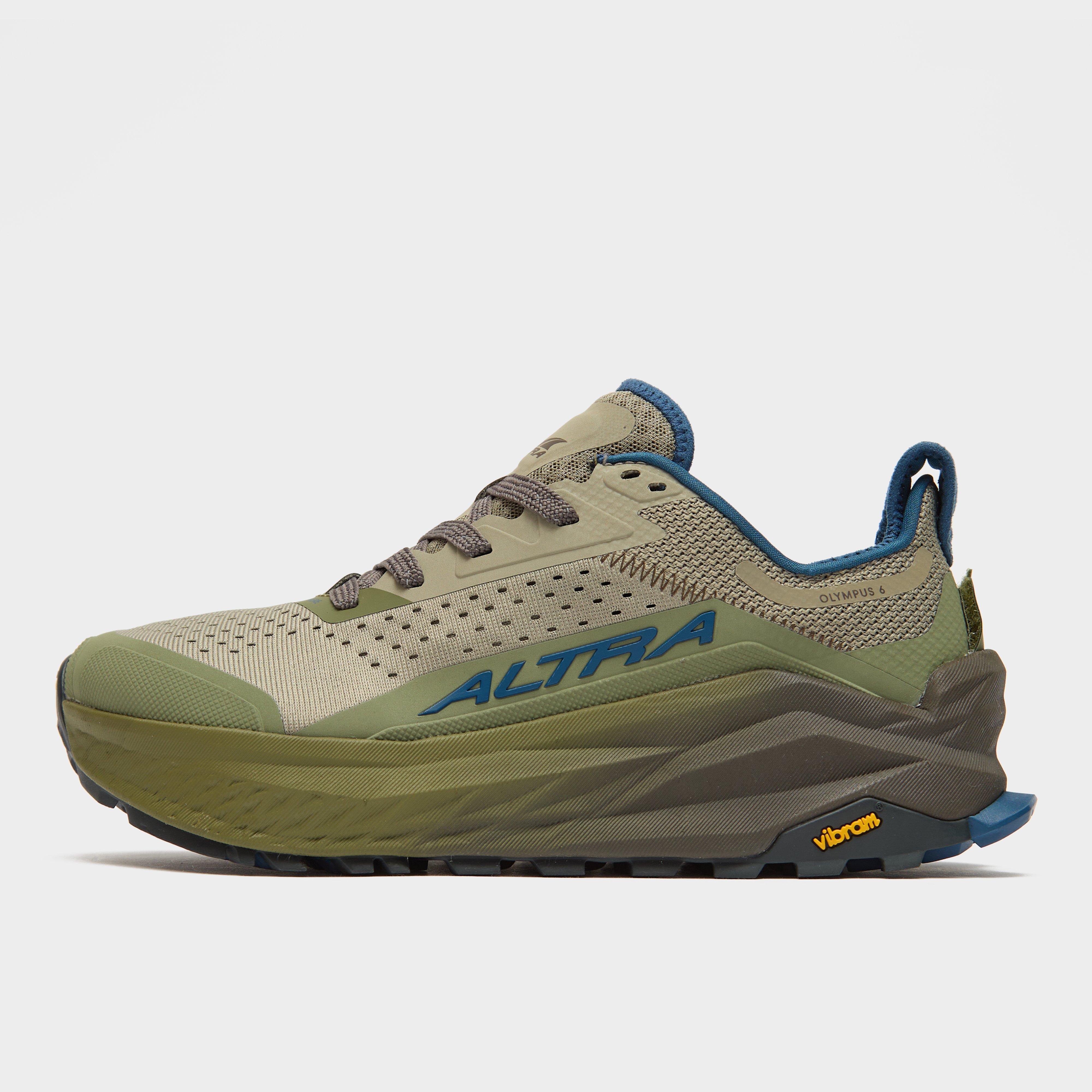 Altra Men's Olympus 6 Trail Running Shoes, Green