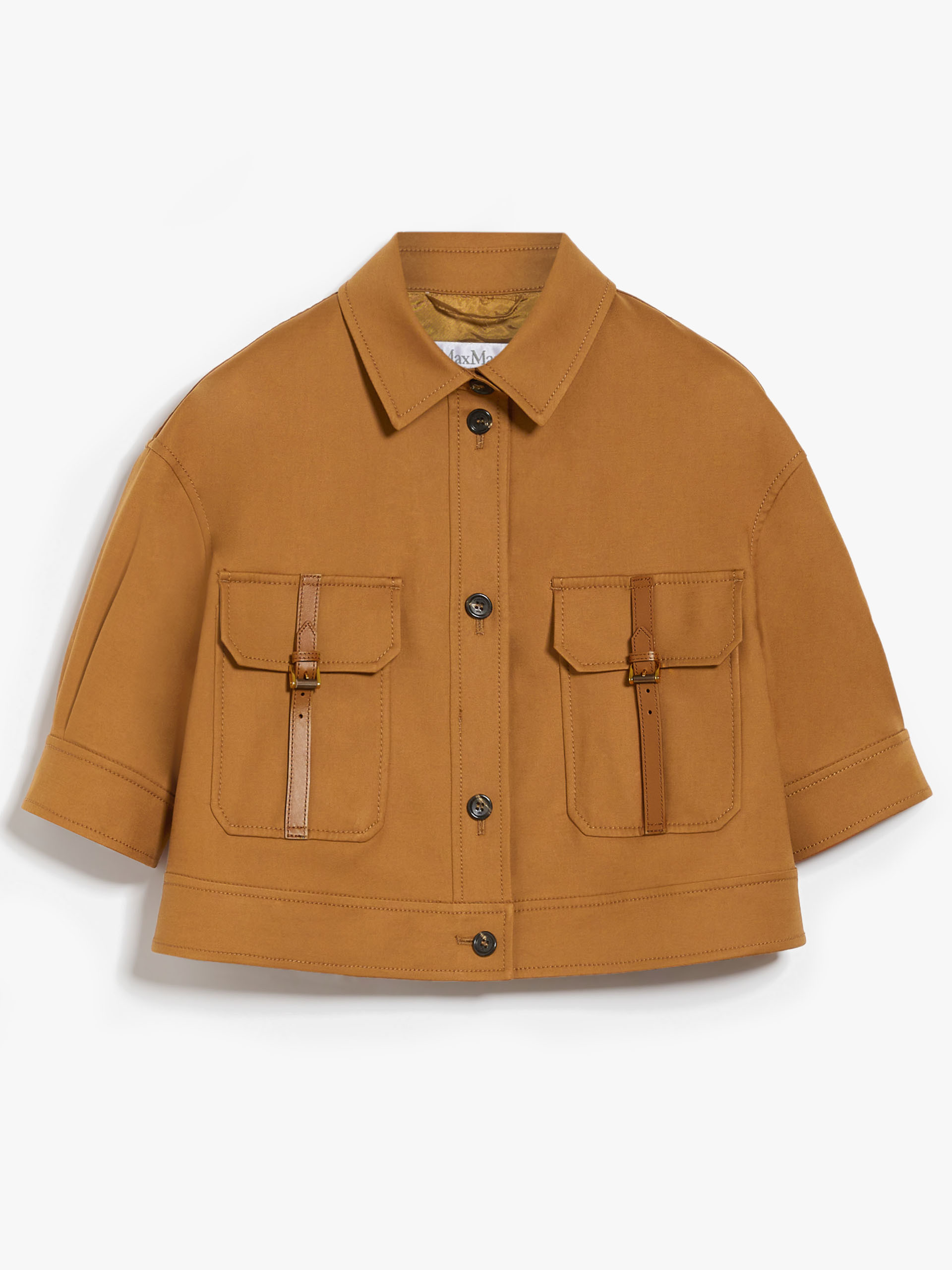 MaxMara Agiate Crop Jacket Tobacco (pa_size1: 44)