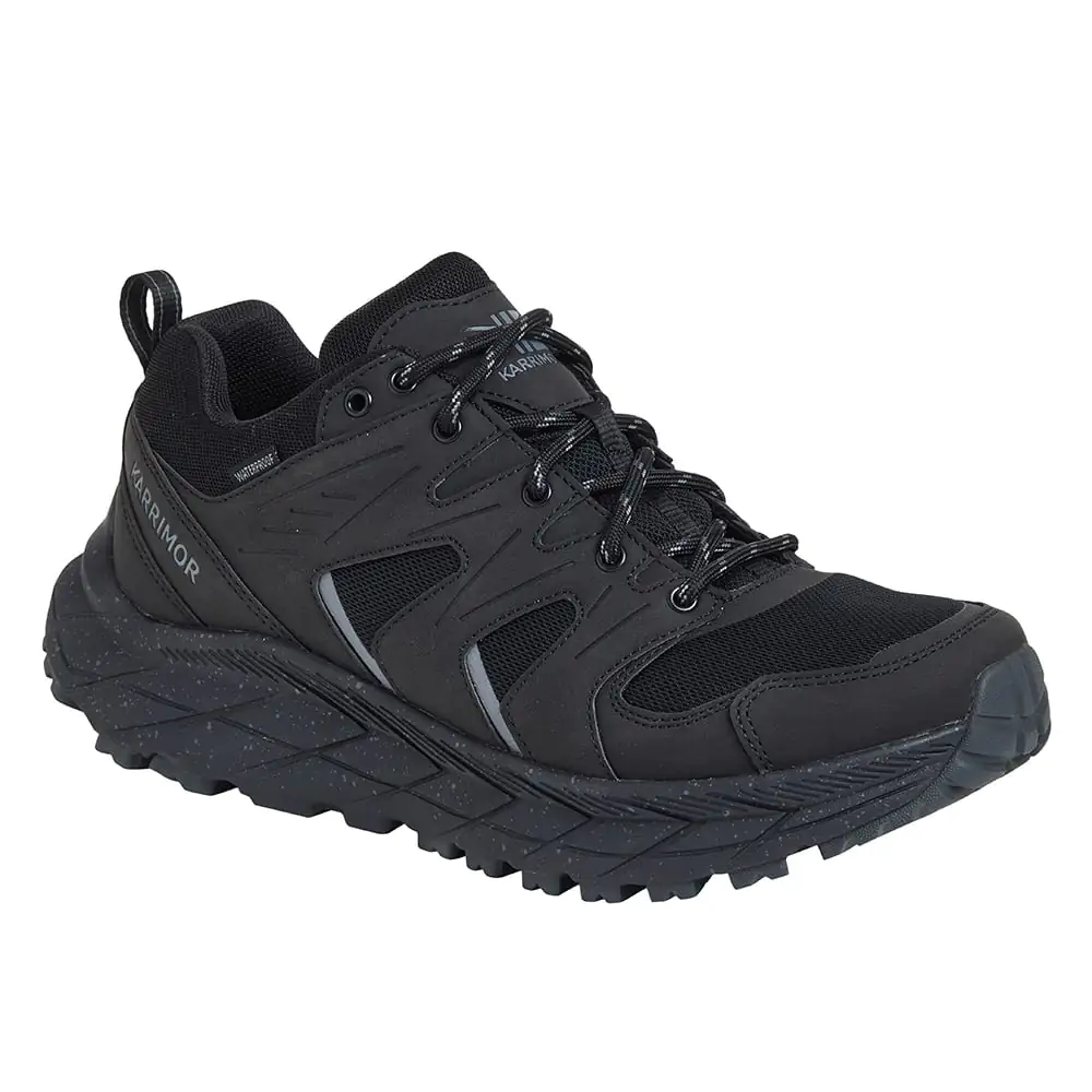 Karrimor Mens Kestral Waterproof Walking Shoes (Black)
