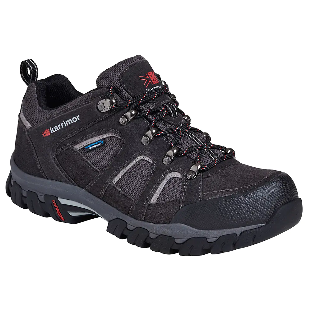 Karrimor Mens Bodmin Low IV Hiking Shoe (Black Sea)