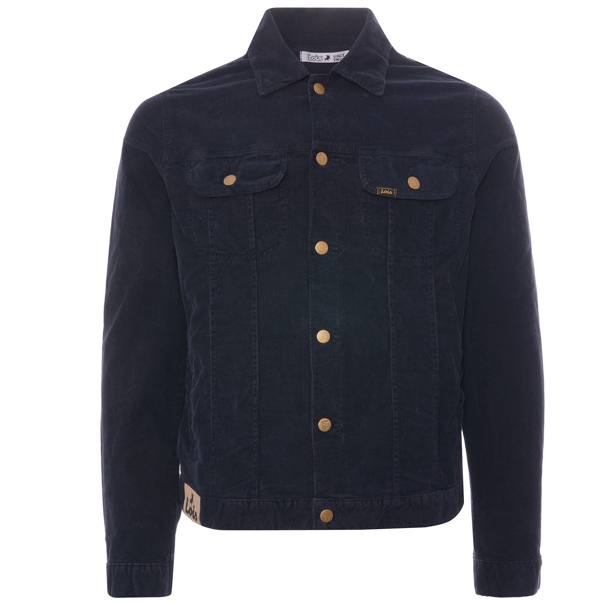 Tejana Thin Cord Jacket - Navy
