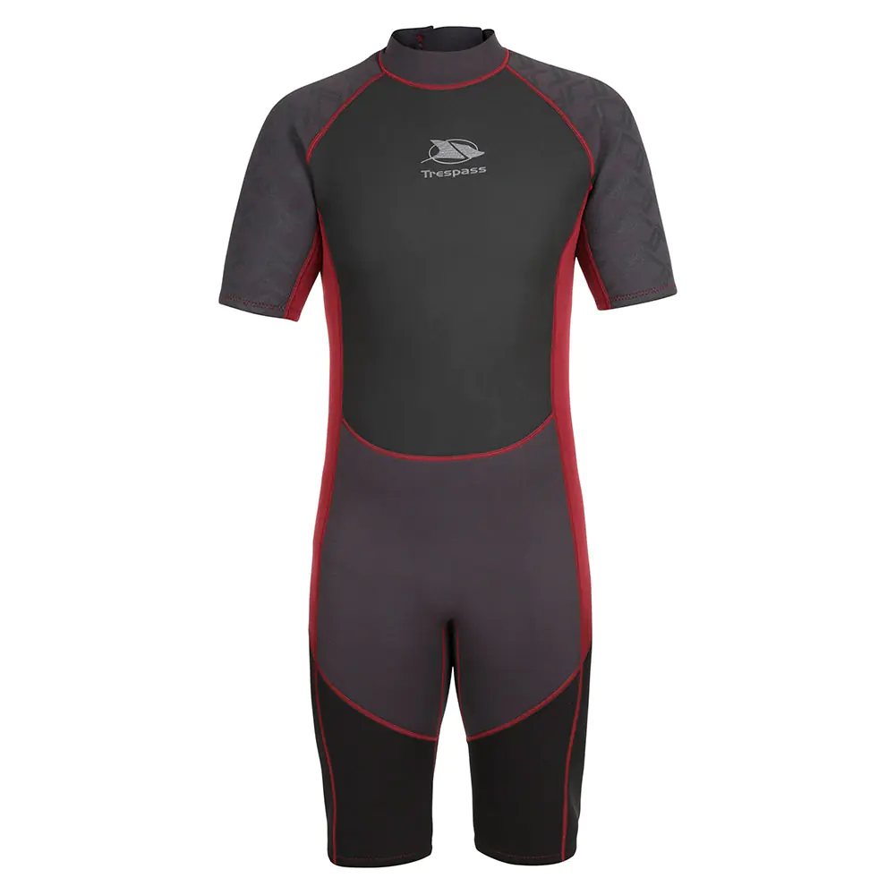Trespass Mens Argon 3mm Short Wetsuit (Black)