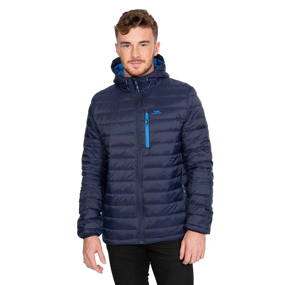 Trespass Mens Digby Down Jacket (Navy / Blue)