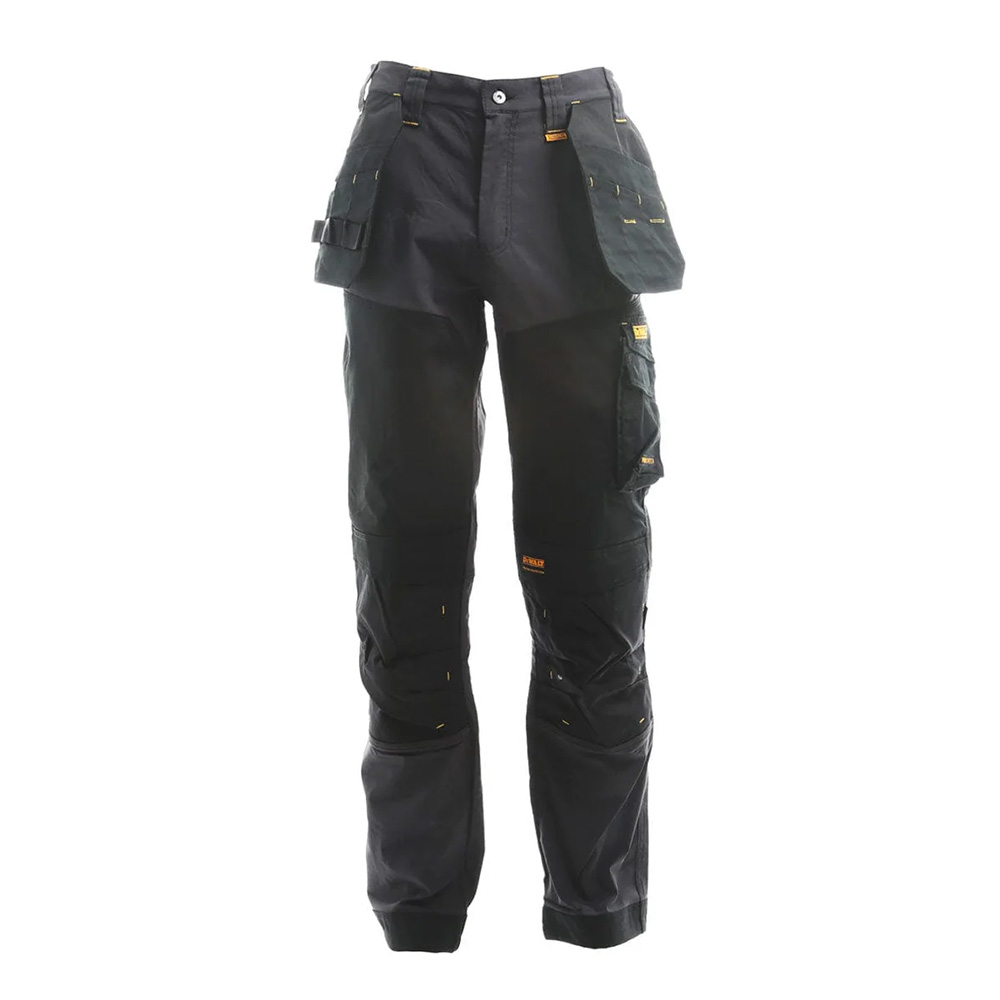 DeWalt Mens Memphis Pro Stretch Work Trousers (Grey / Black)