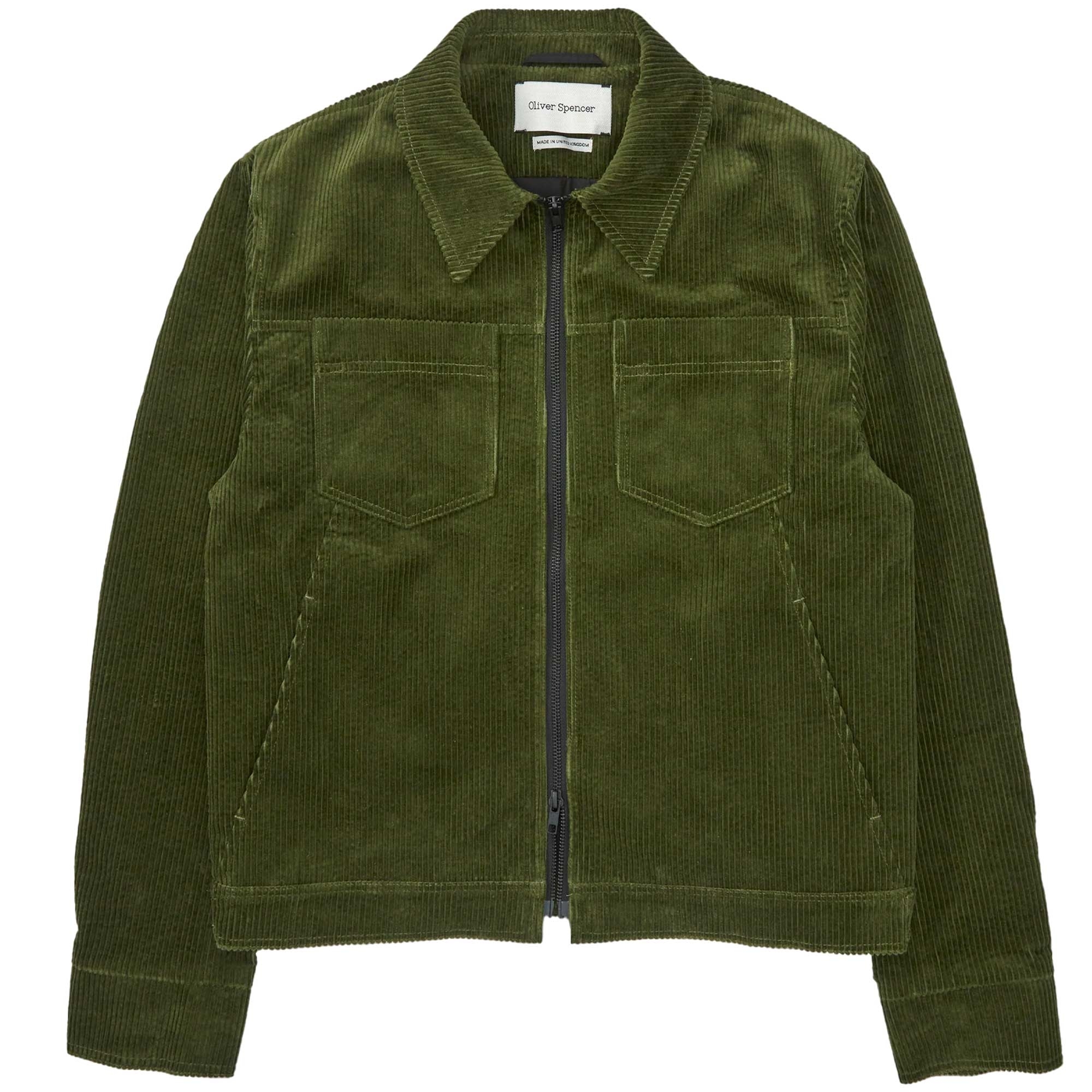 Norton Jacket - Hudson Cord Green