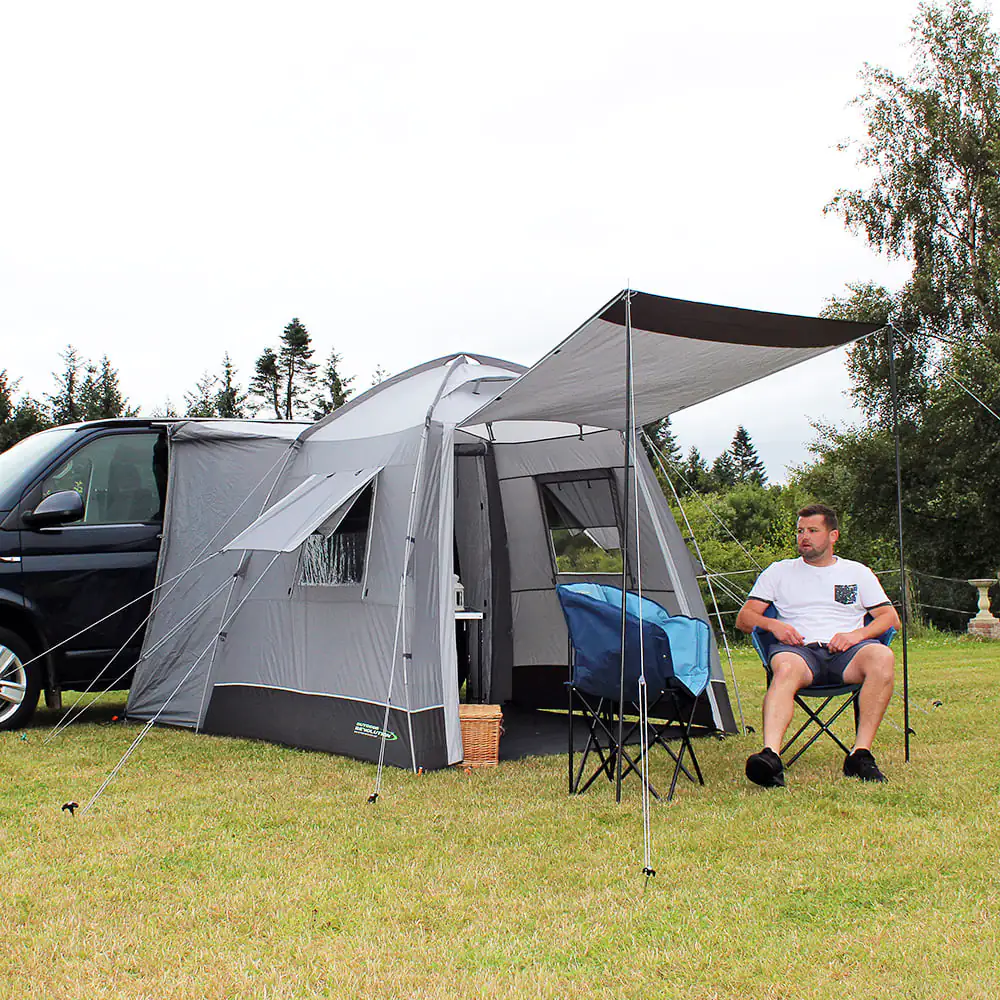 Outdoor Revolution Cayman Outhouse Handi Low Drive Away Utility Awning - (180 - 210cm)