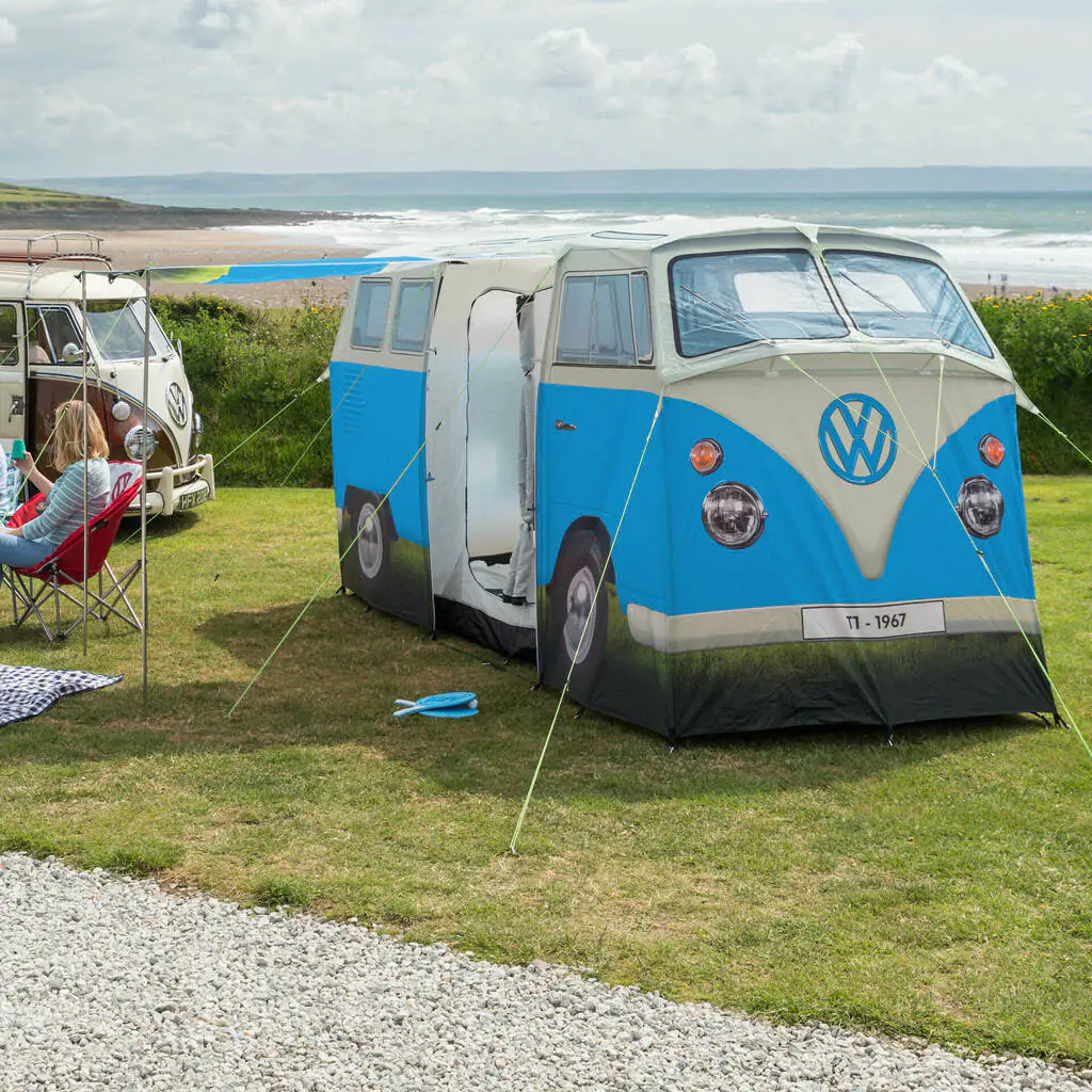 V W Campervan Fullsize Tent, Blue