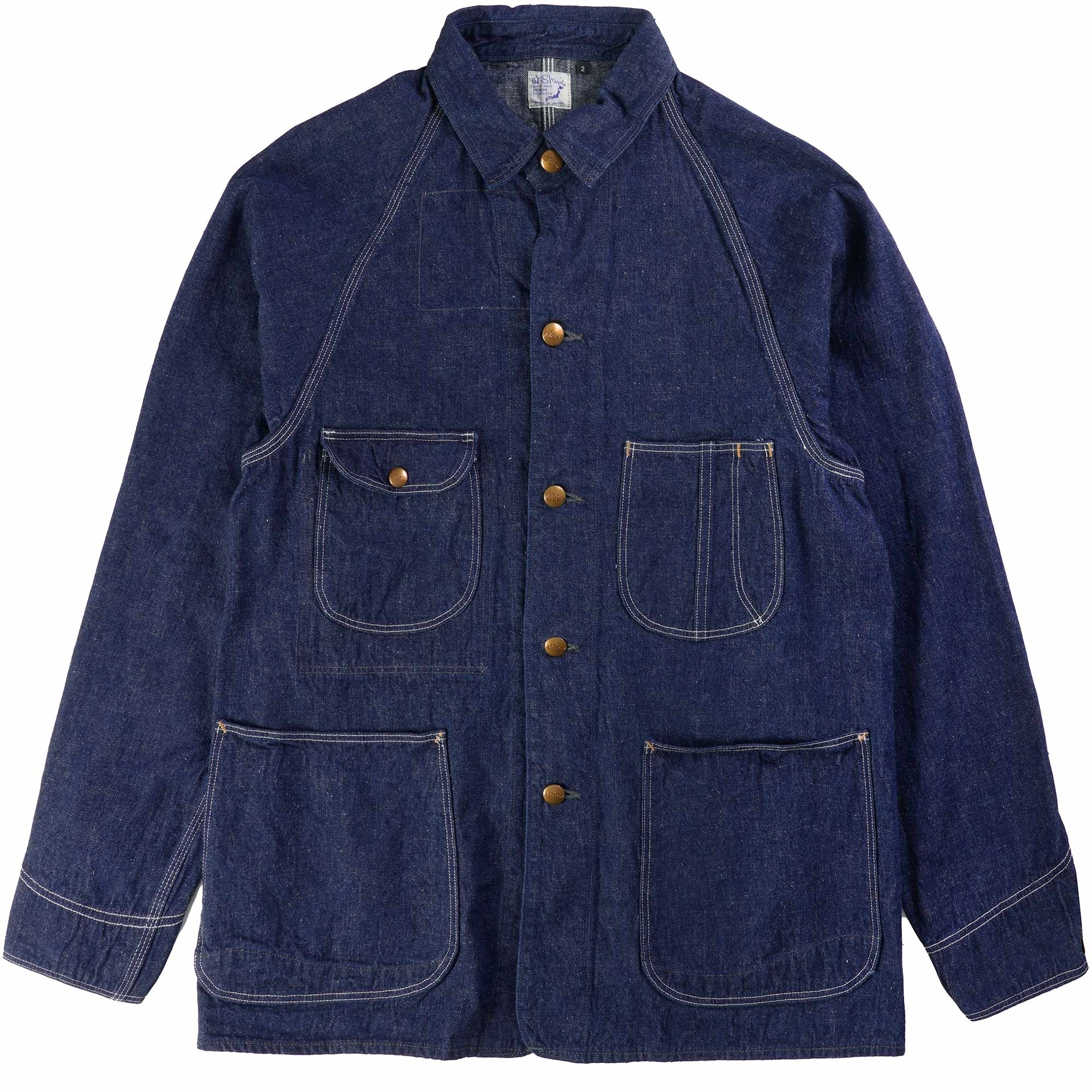 1950s Coverall Denim Jacket - One Wash