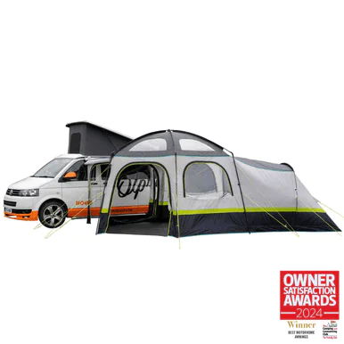 Hive Campervan Awning (Fibreglass Poles) - with Sleeping Pod
