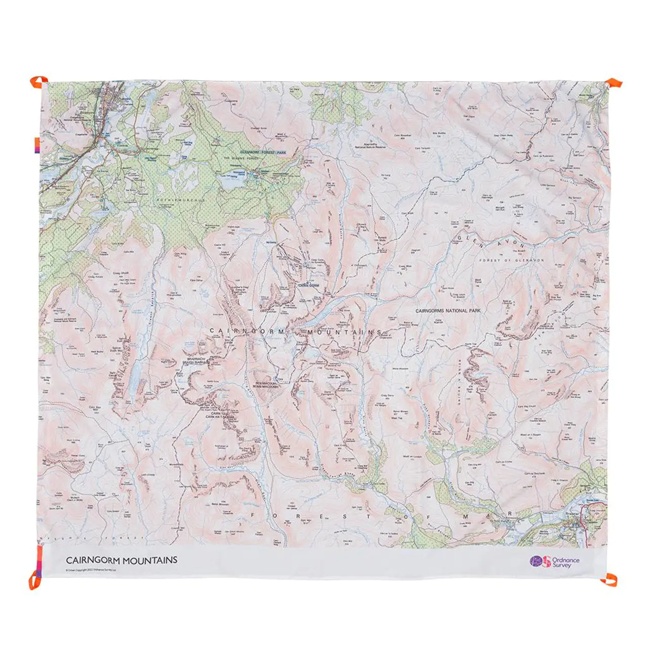 Ordnance Survey Outdoor Kit OS Cairngorms Picnic Blanket