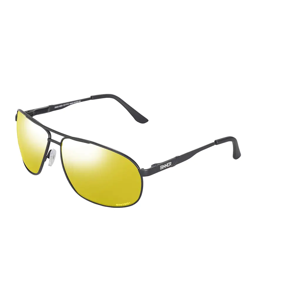 Sinner Aras Sintec Night Vision Sunglasses (Black)