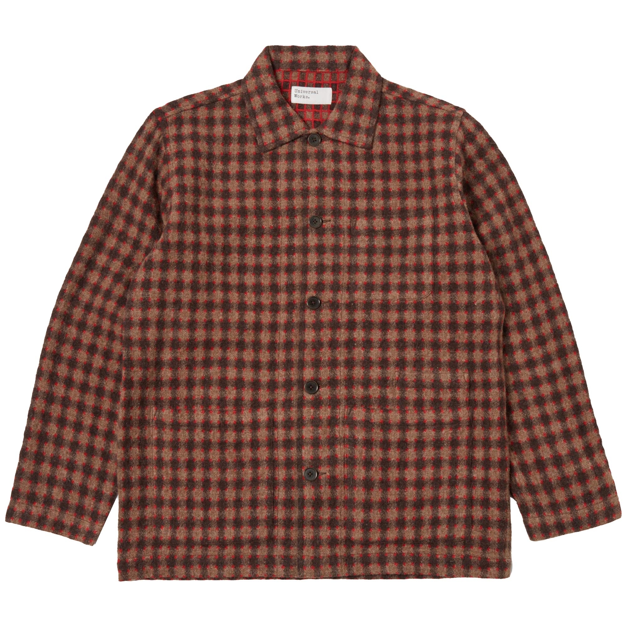 Bakers Overshirt - Brown